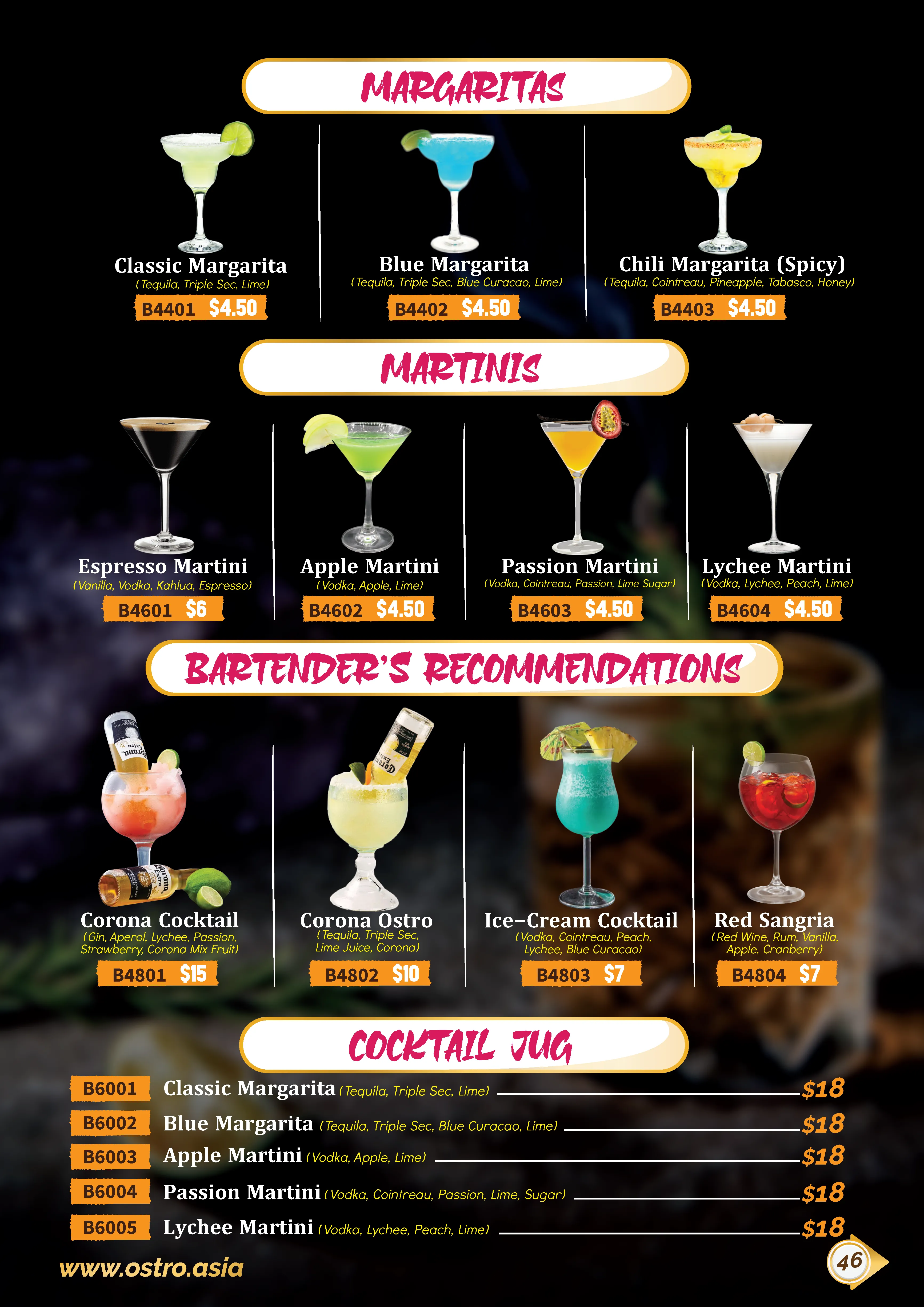 Drinks Menu 15